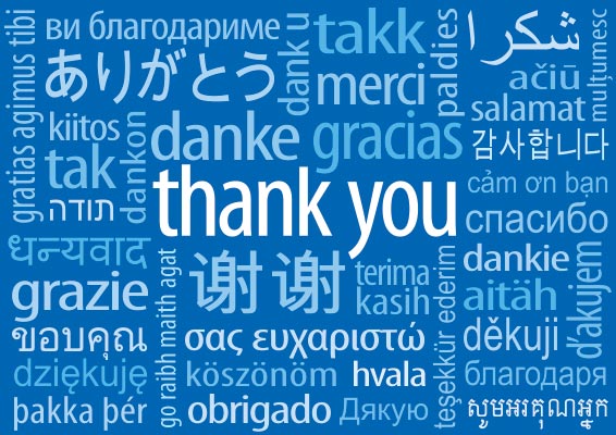 thank you posters in different languages 01