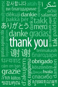 thank you poster in different languages 01