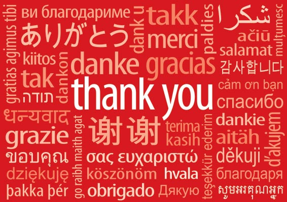thank you poster in different languages 01