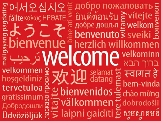 Printable Banners in Different Languages Thank You Posters