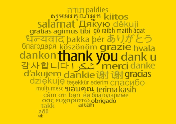 thank you signs in different languages